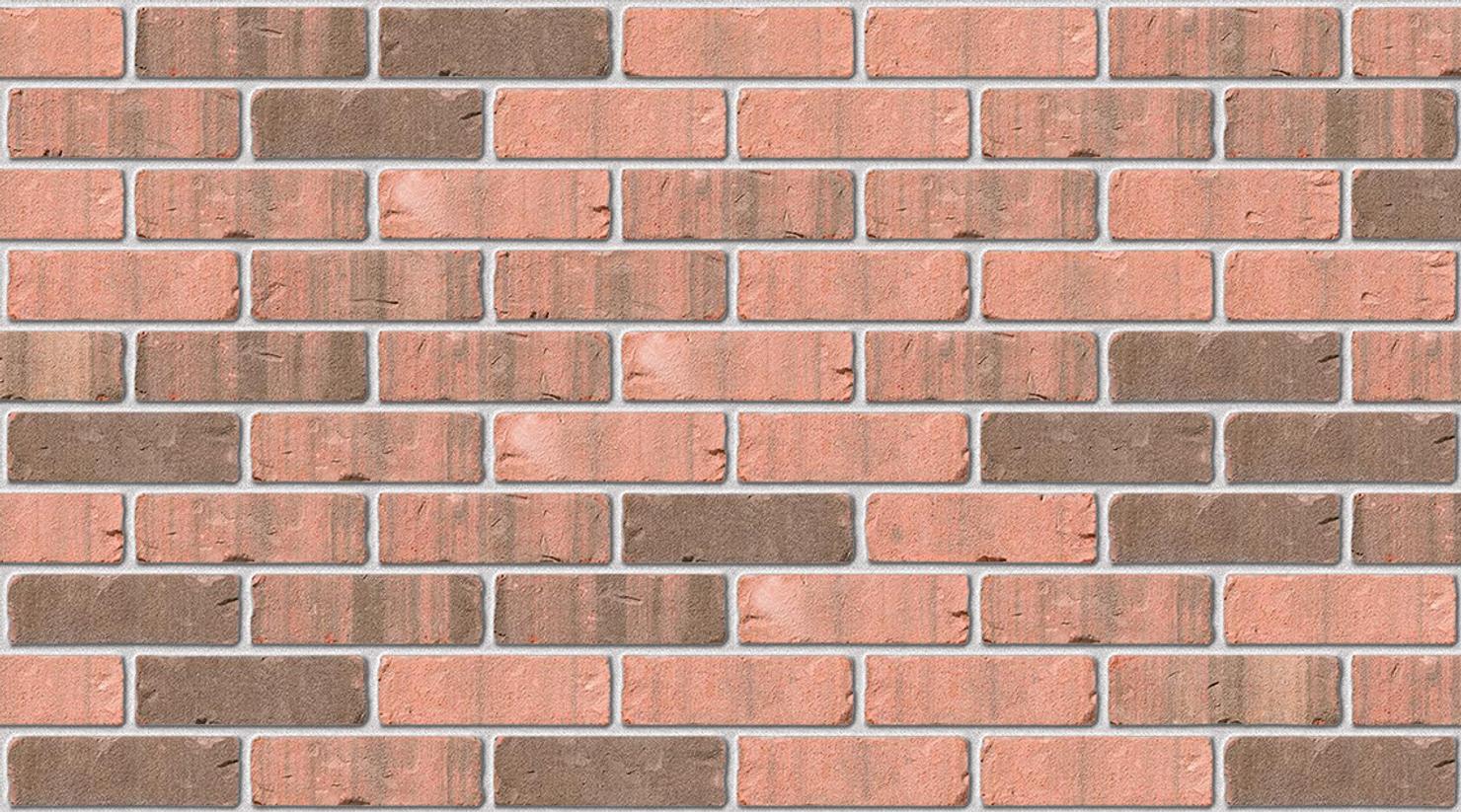 Woodside Mixture with White mortar