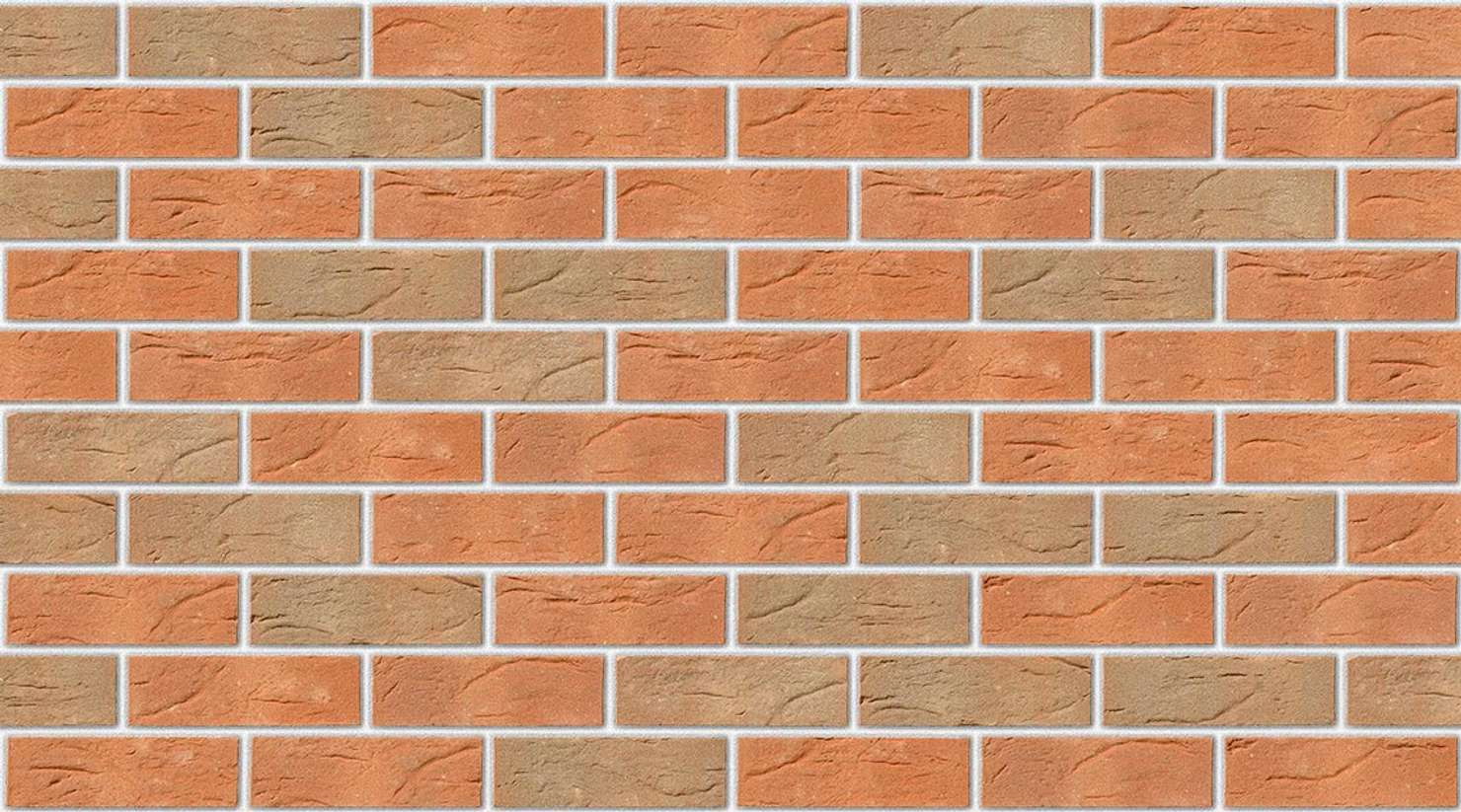 Clumber Red Mixture with White mortar