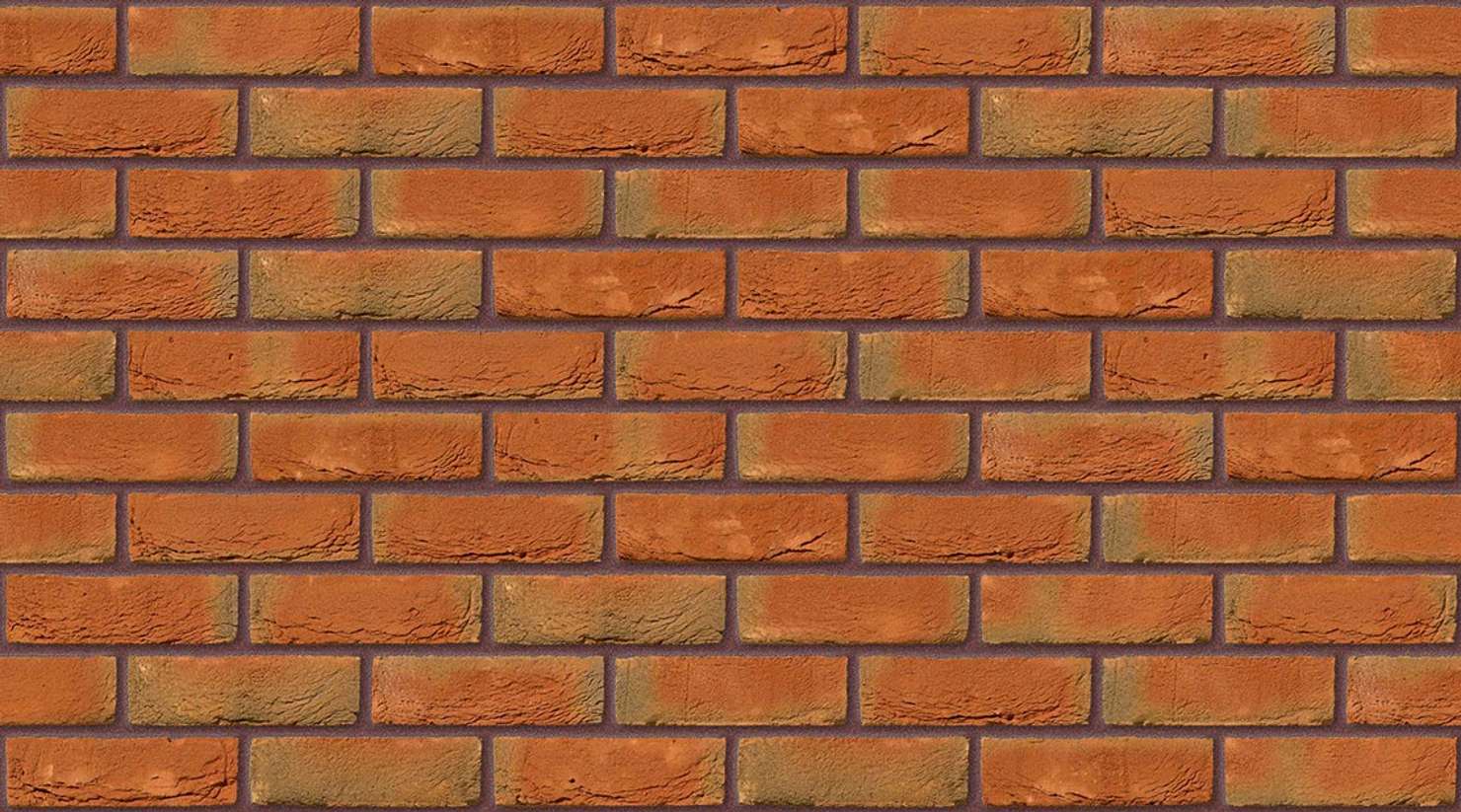 Kingspark Red Multi with Brown Red mortar