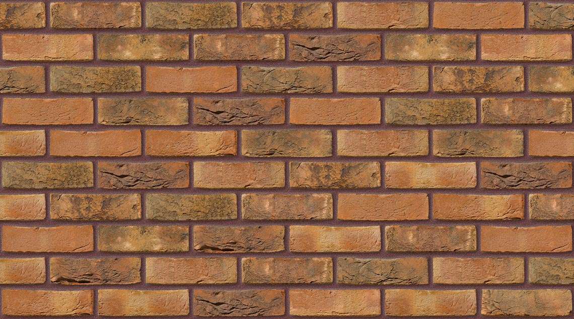 Kassandra Multi with Brown Red mortar