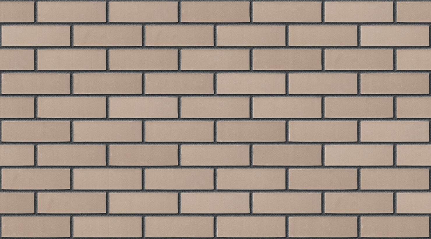 Klinker Chrome Grey with Dark Grey mortar