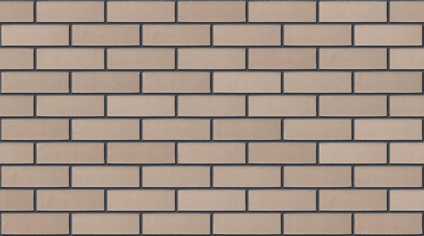 Klinker Chrome Grey with Dark Grey mortar