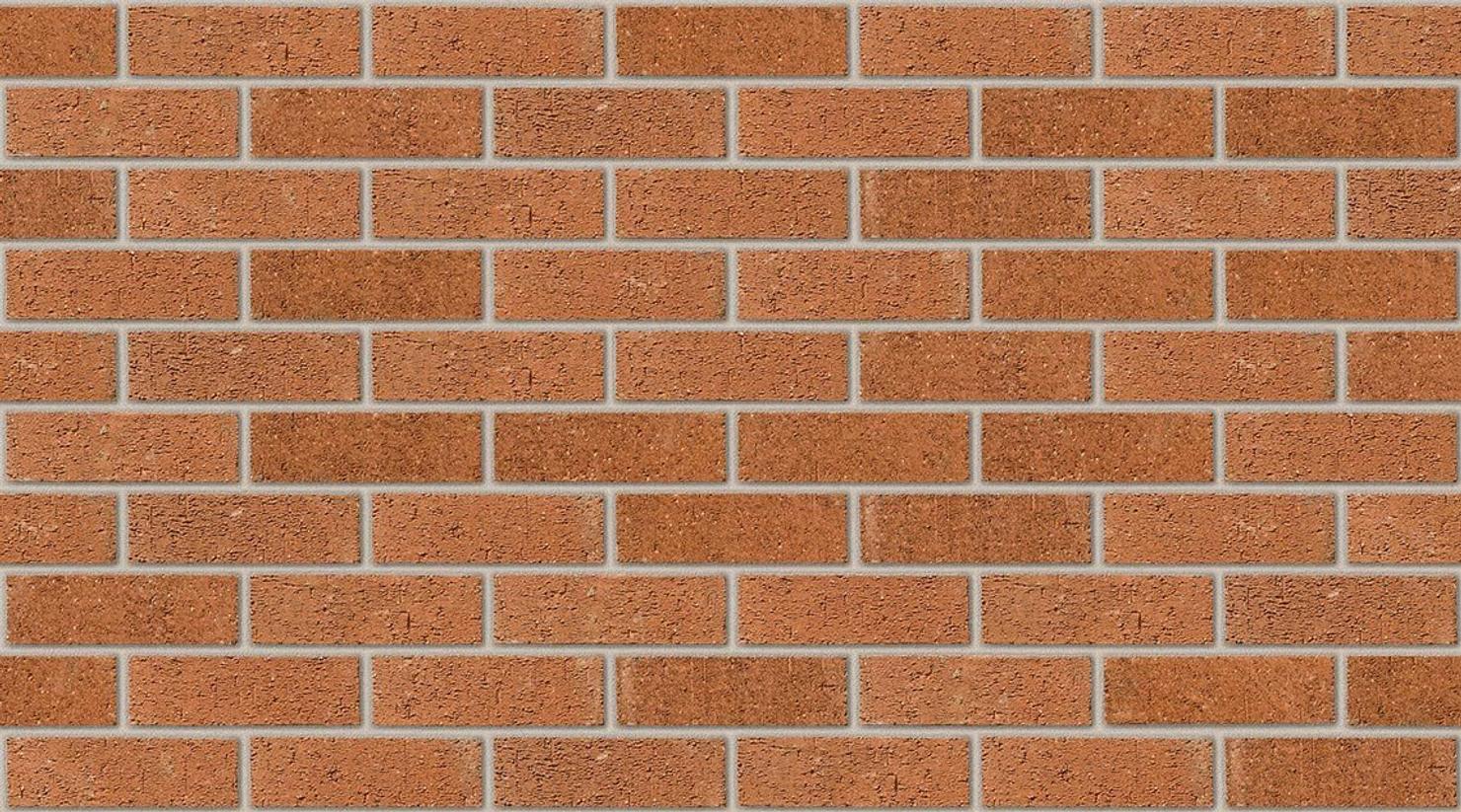 County Red Rustic with Ivory mortar