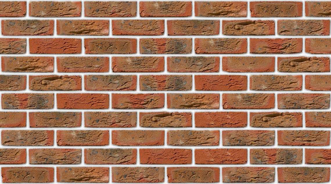Sussex Red with White mortar