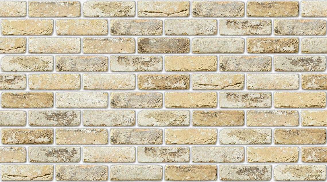 St.Ives Cream Rustica with White mortar