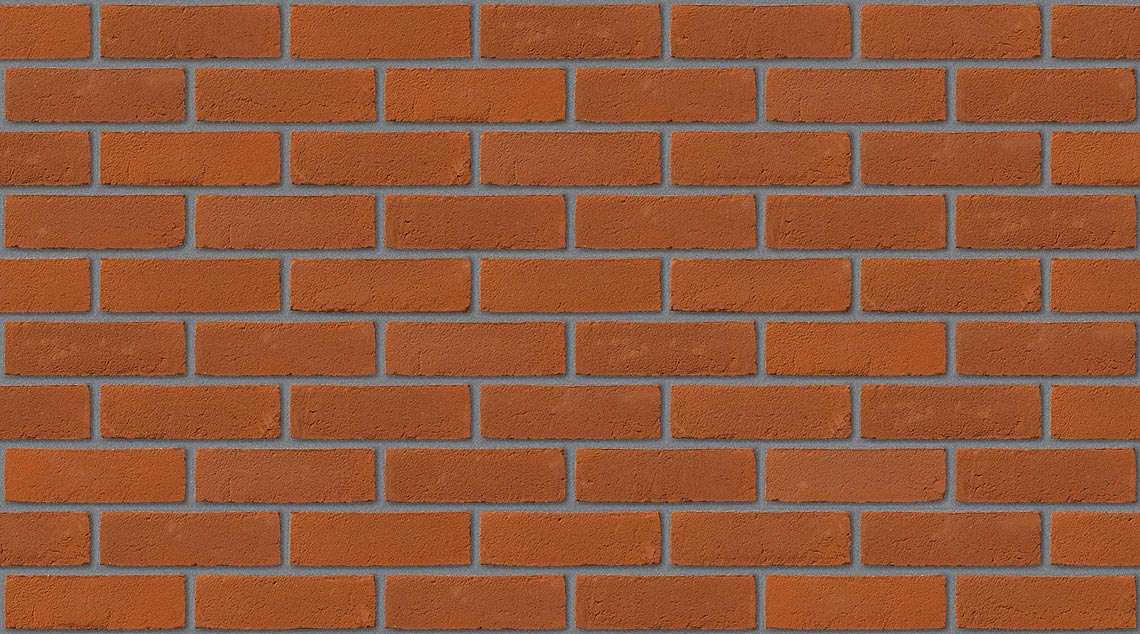 Oranjerood with Mid Grey mortar