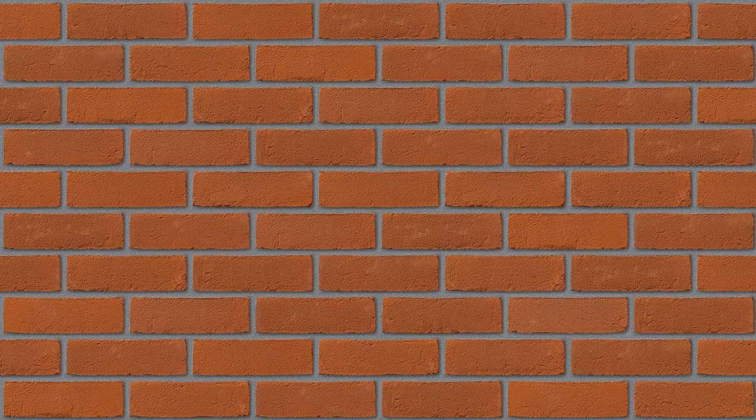 Oranjerood with Mid Grey mortar