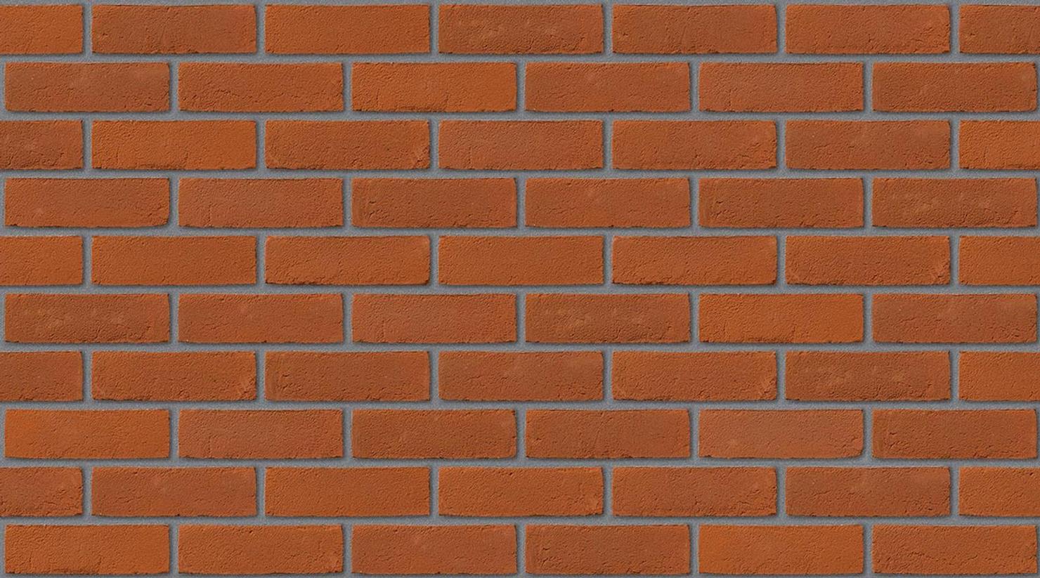 Oranjerood with Mid Grey mortar