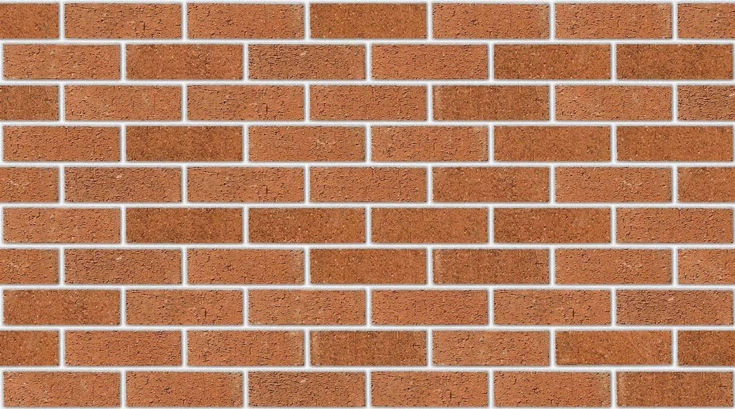 County Red Rustic with White mortar