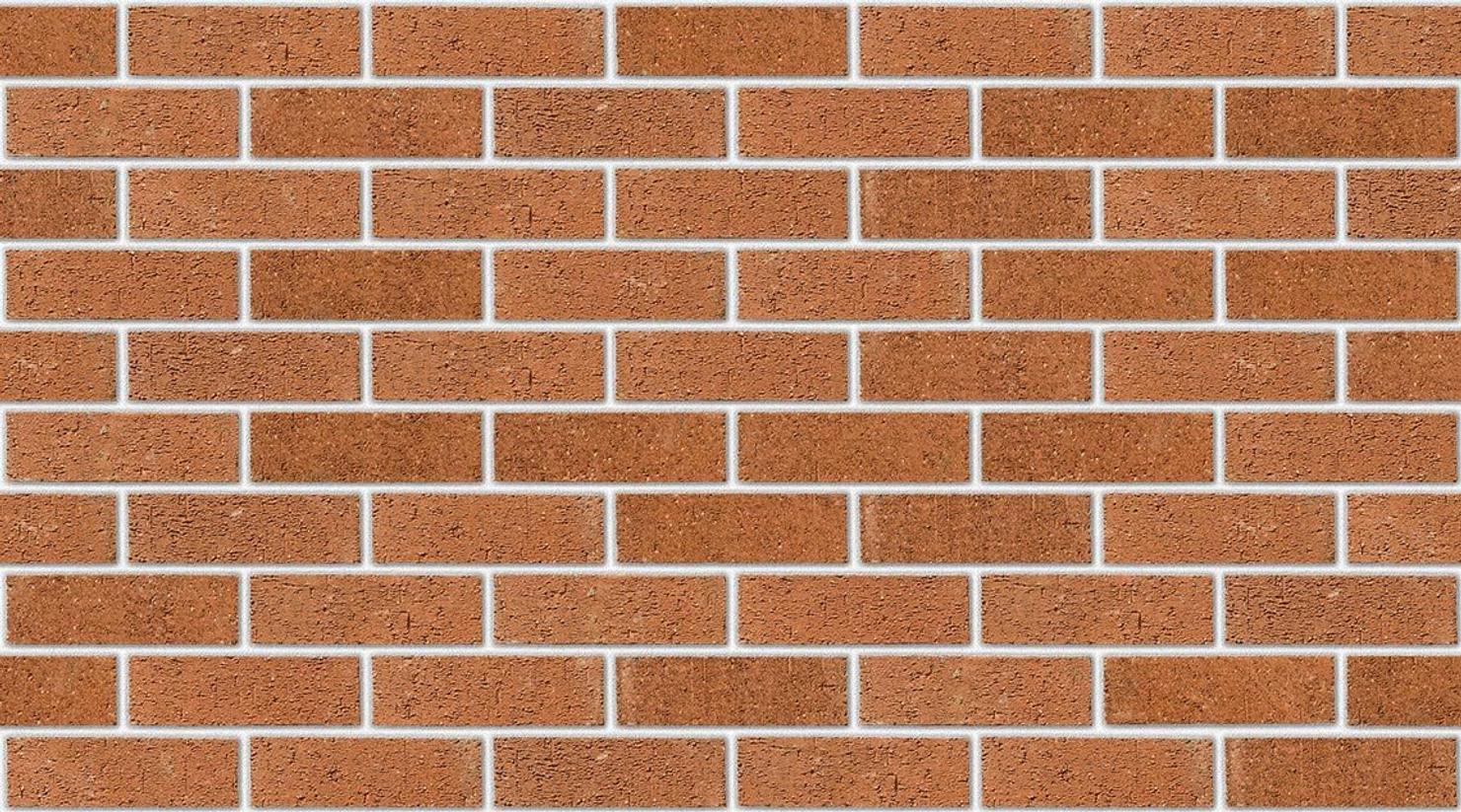 County Red Rustic with White mortar