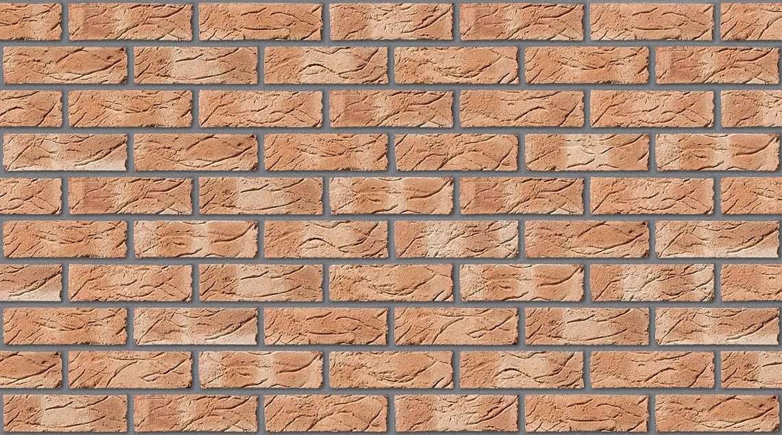 Honey Buff with Mid Grey mortar