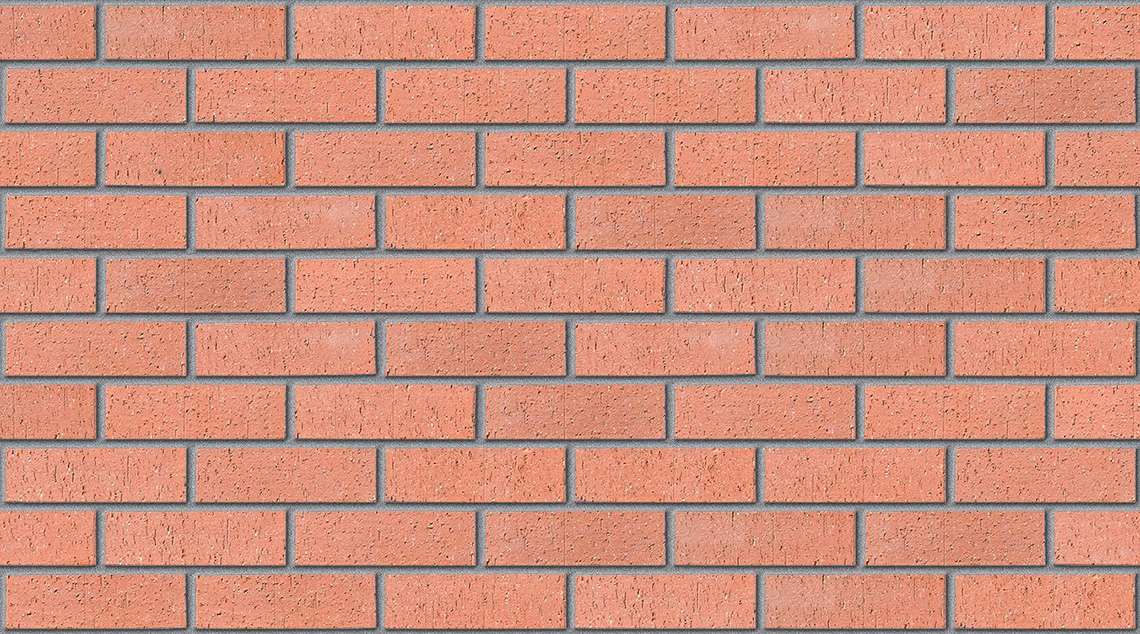 County Red Dragfaced with Natural mortar