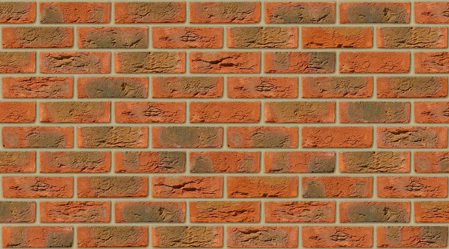 Hampshire Red with Buff mortar