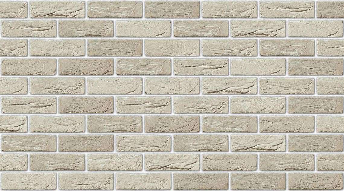Quartis with White mortar