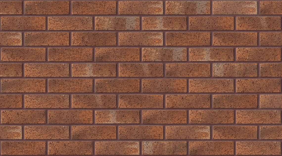 Wentworth Mixture with Brown Red mortar