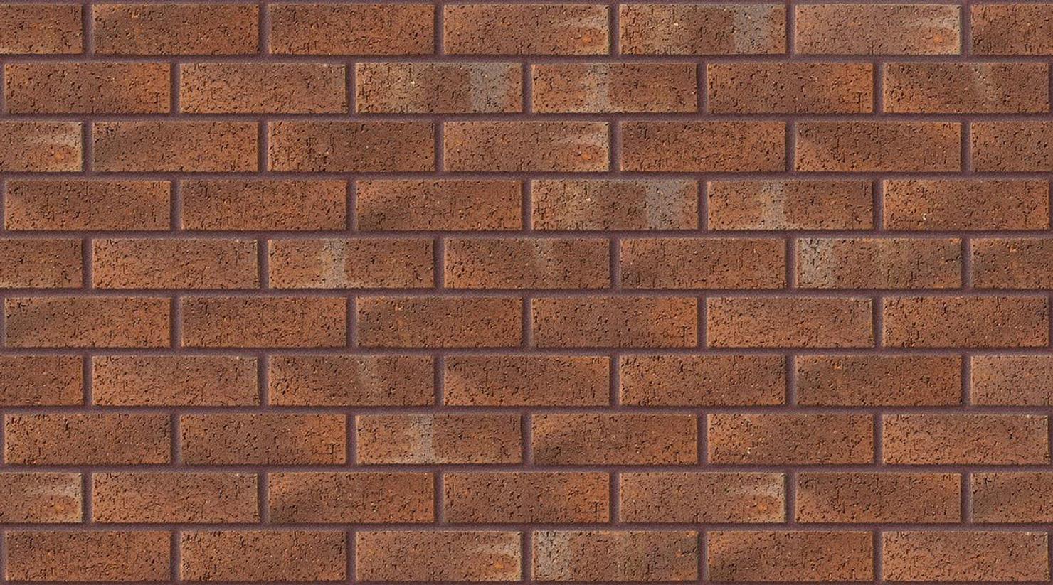 Wentworth Mixture with Brown Red mortar