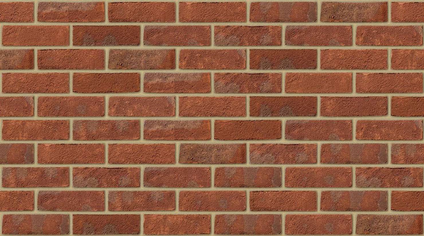 Oakthorpe Red Multi with Buff mortar