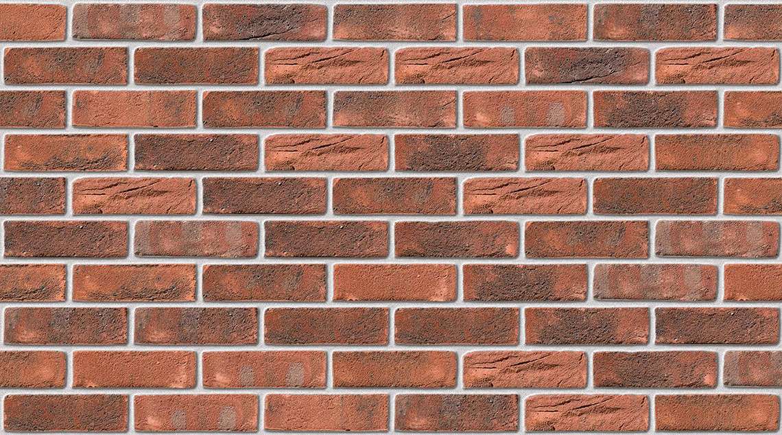 Westcroft Red Multi with White mortar