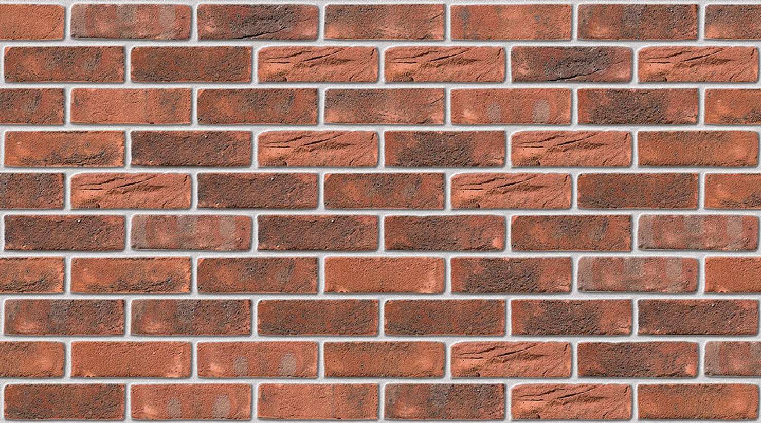 Westcroft Red Multi with White mortar