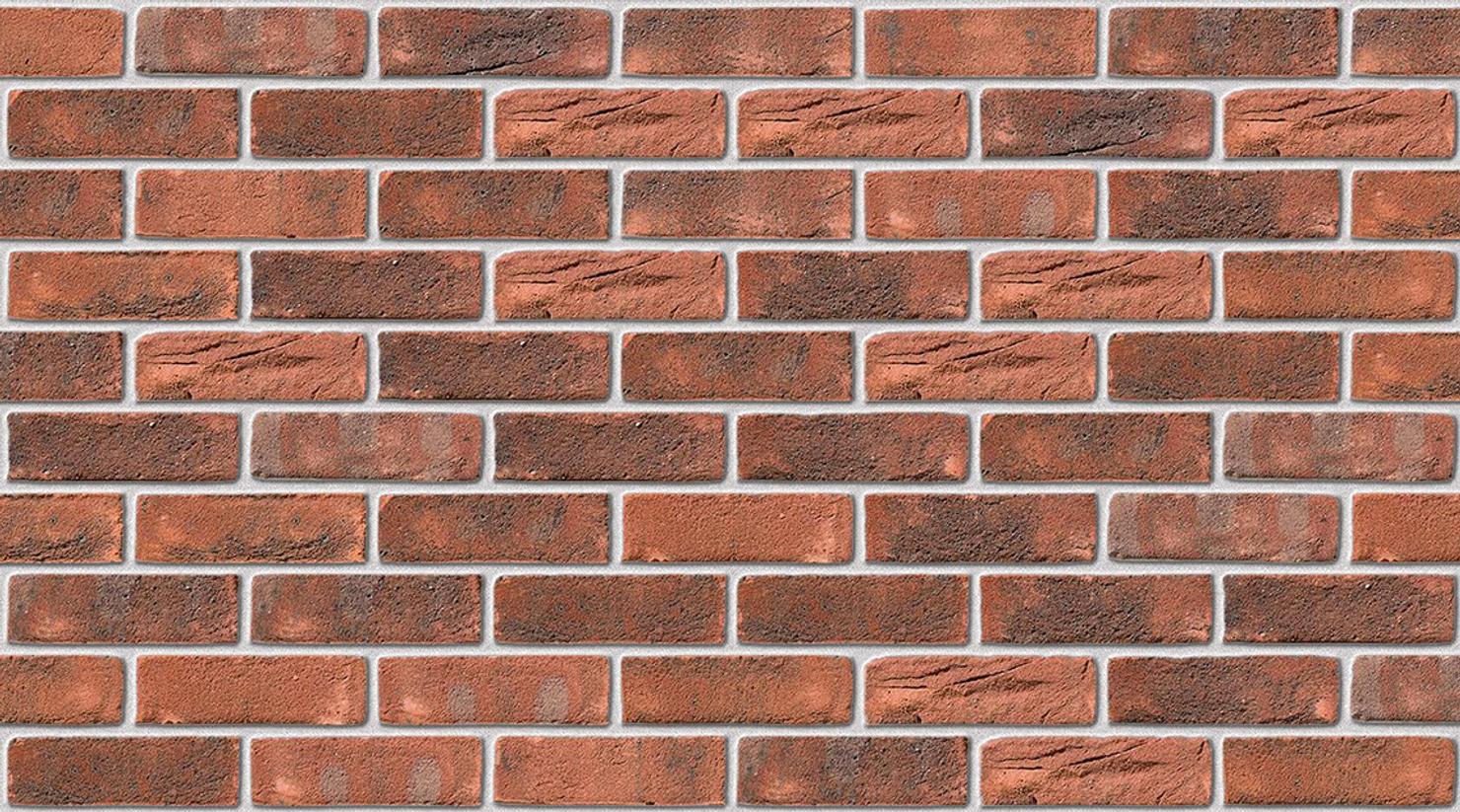 Westcroft Red Multi with White mortar