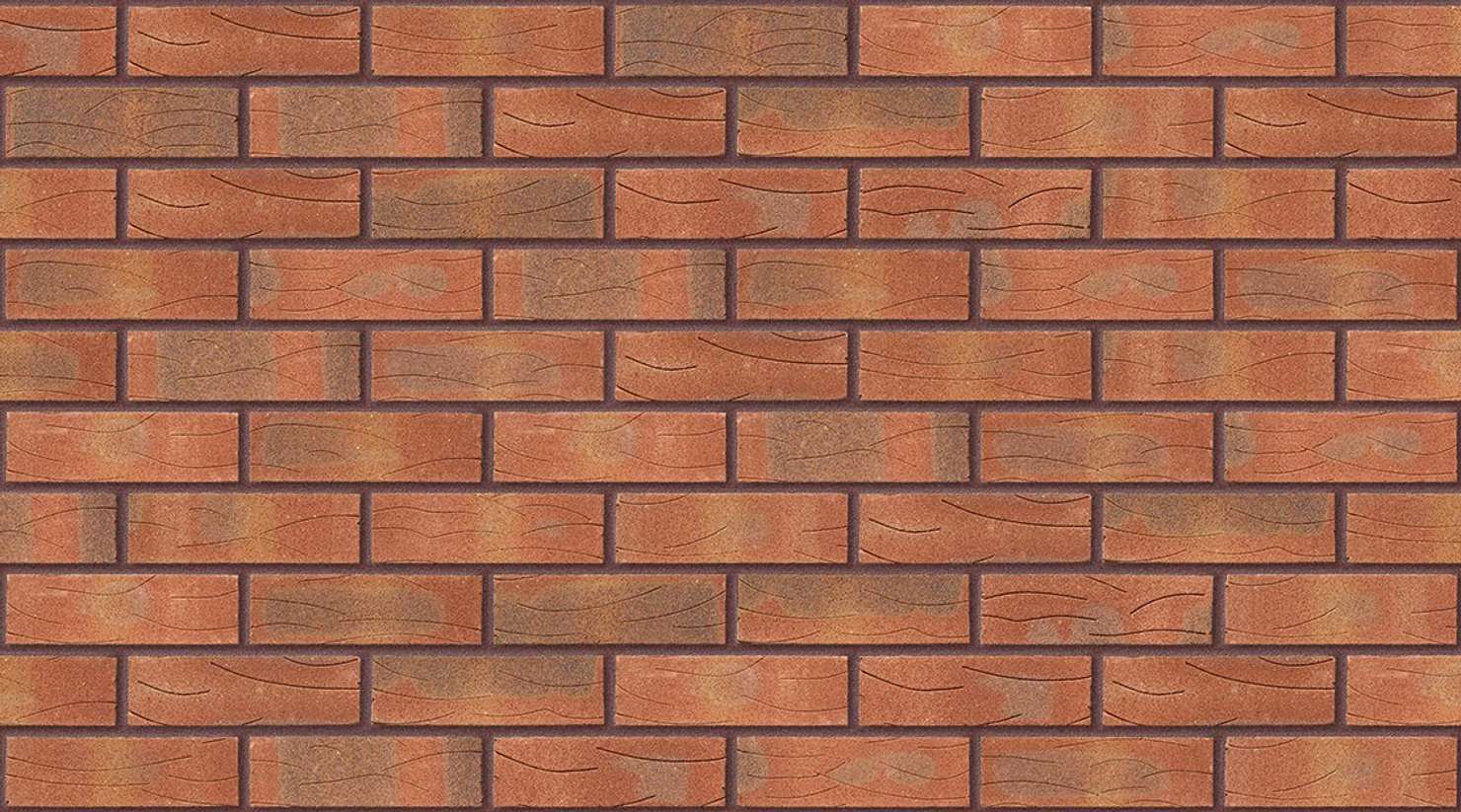 Sherwood Red Mixture with Brown Red mortar