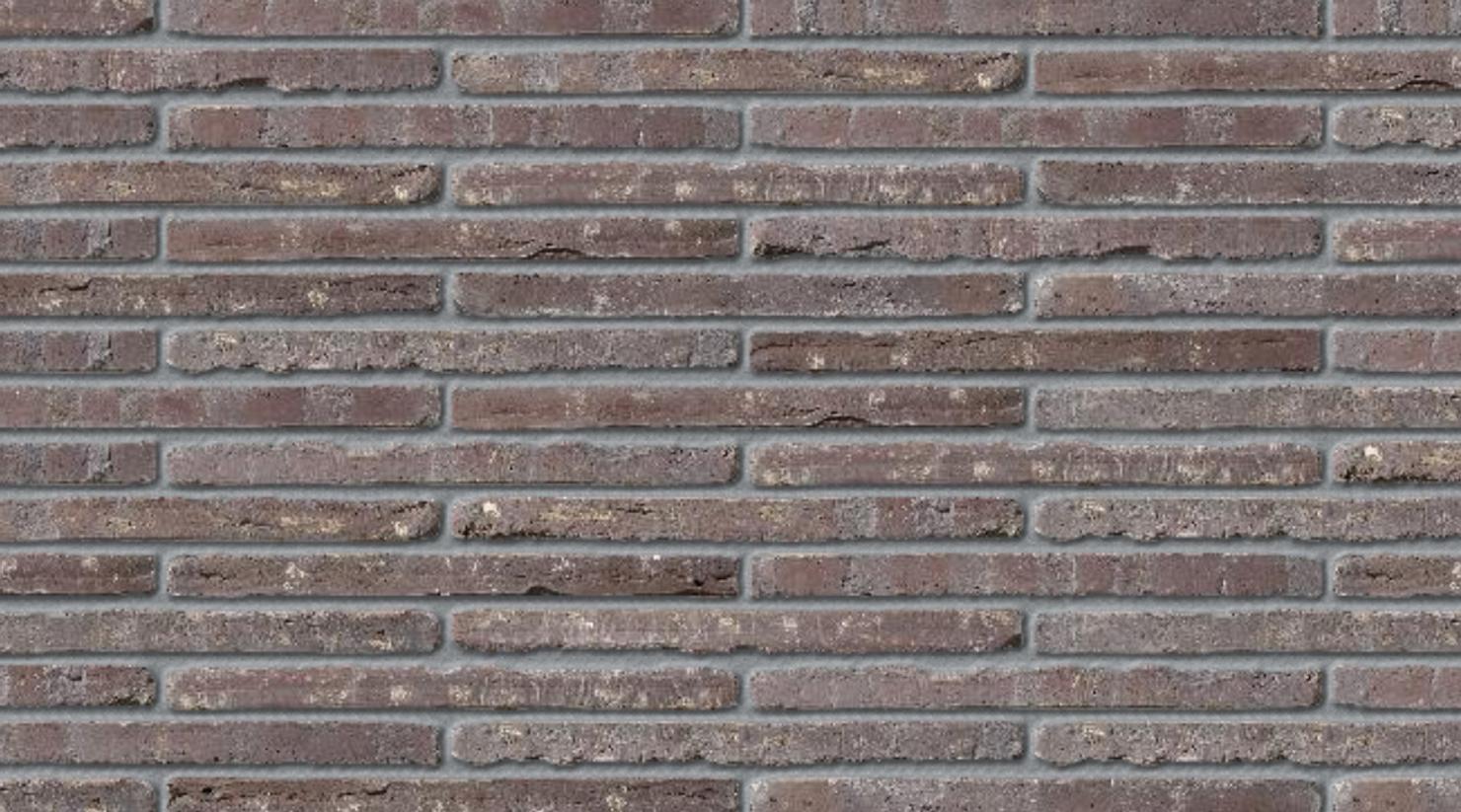 Roman Black Waterstruck with Natural mortar