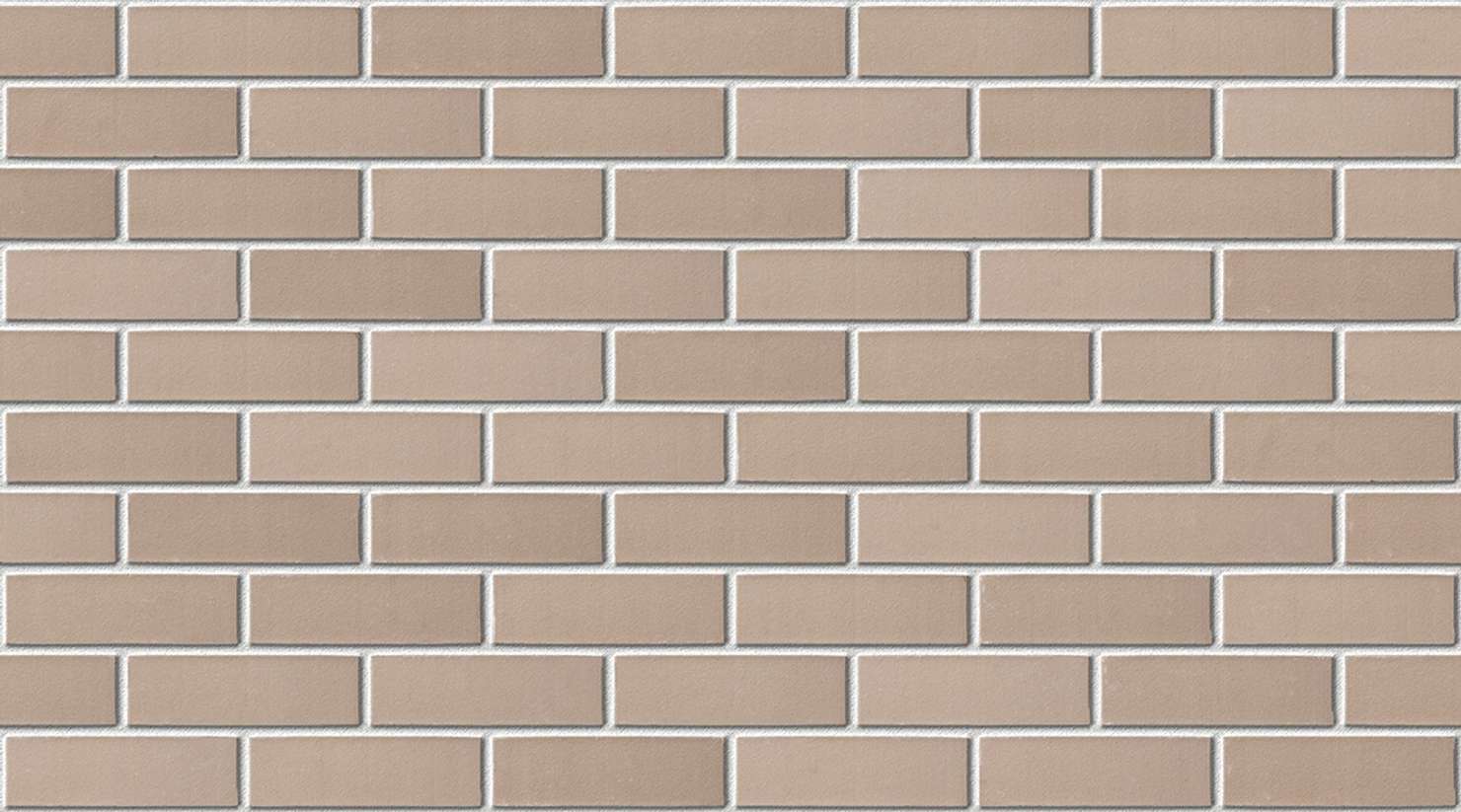 Klinker Chrome Grey with White mortar