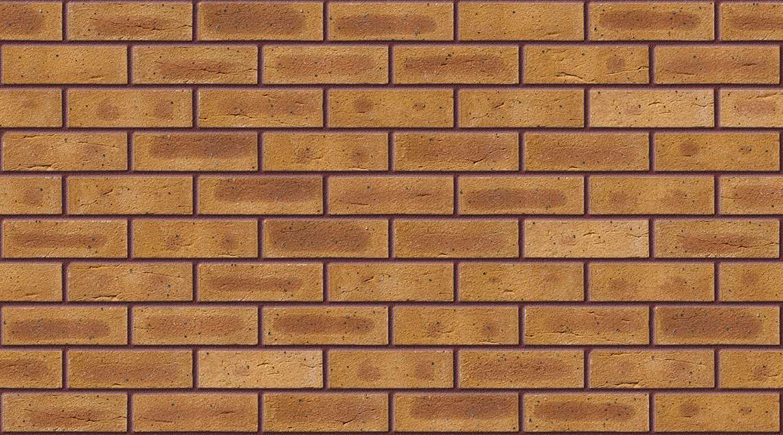 Harvest Multi Buff with Brown Red mortar