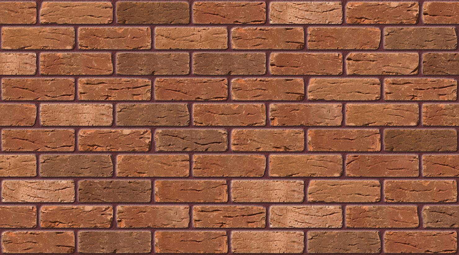 Northumbled Blend with Brown Red mortar