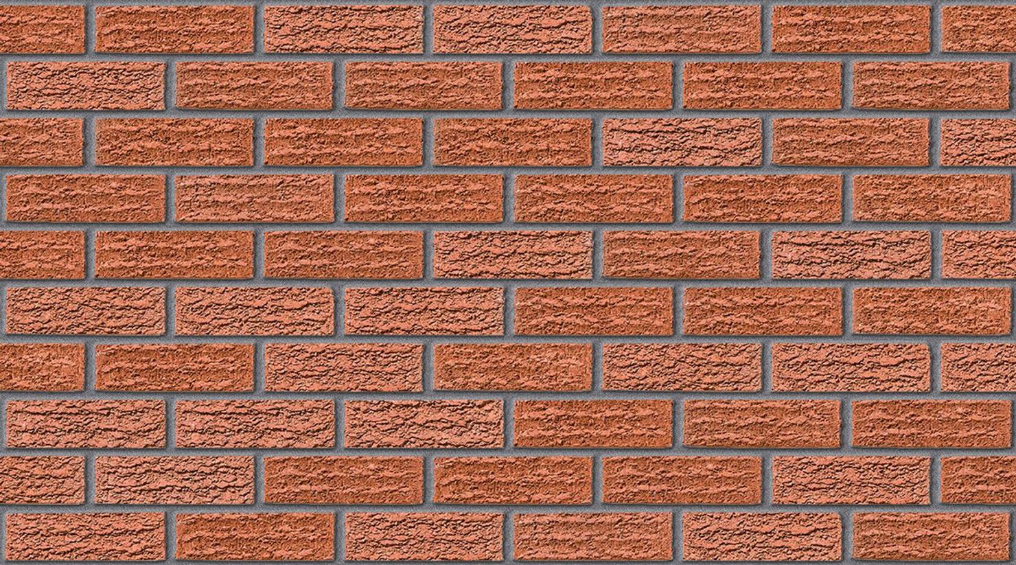 Langwith Red with Mid Grey mortar