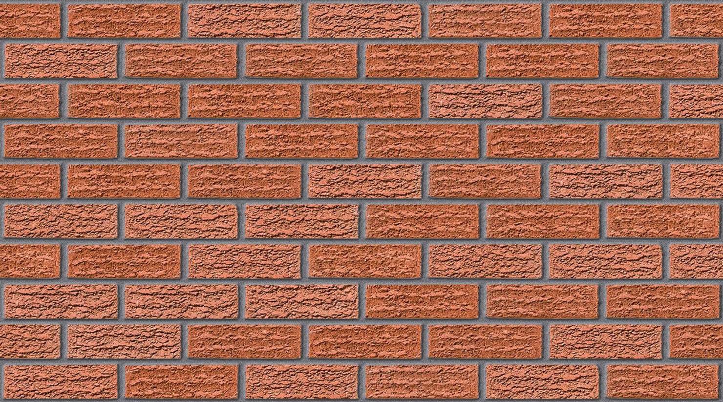 Langwith Red with Mid Grey mortar