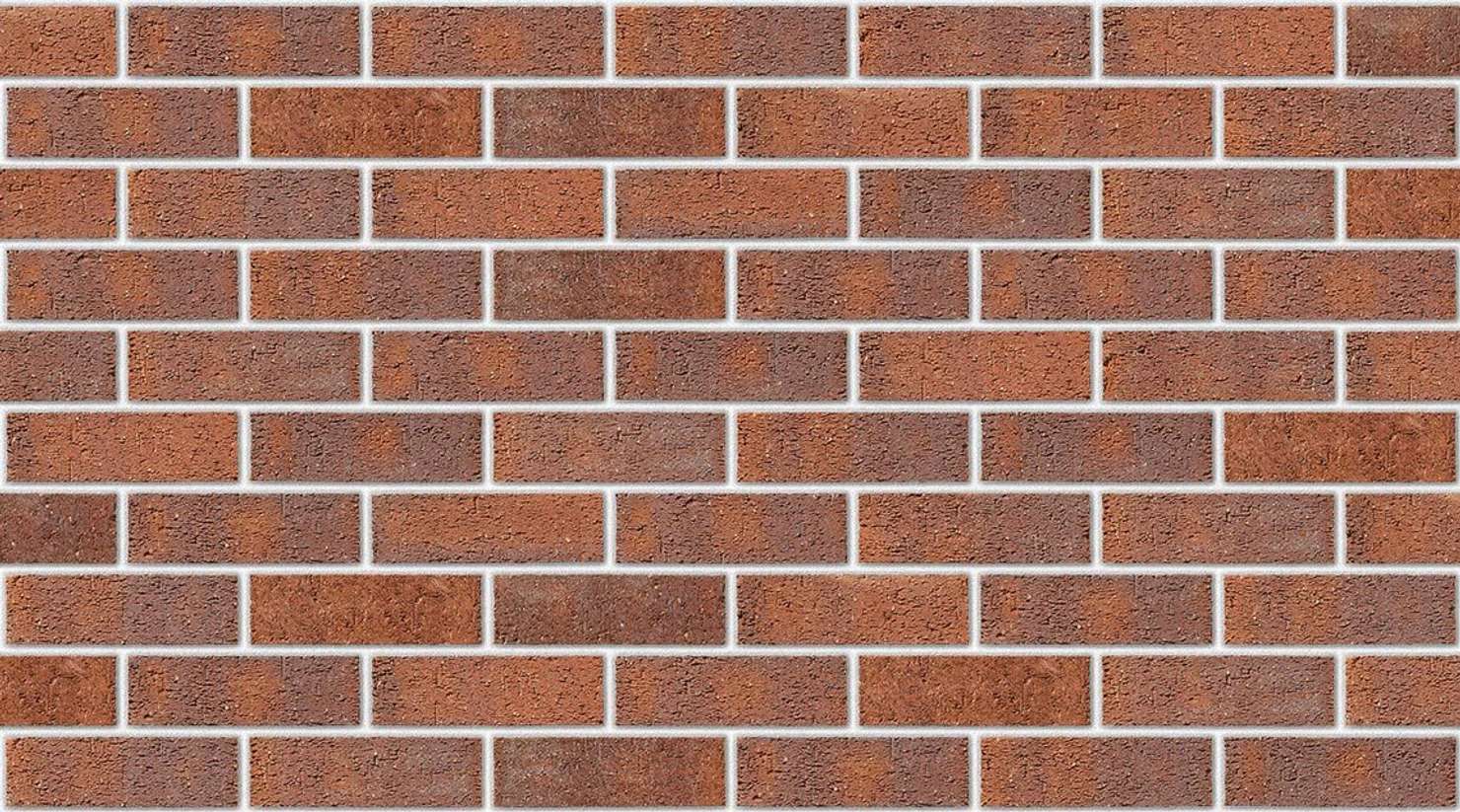 Dark Multi Rustic with White mortar