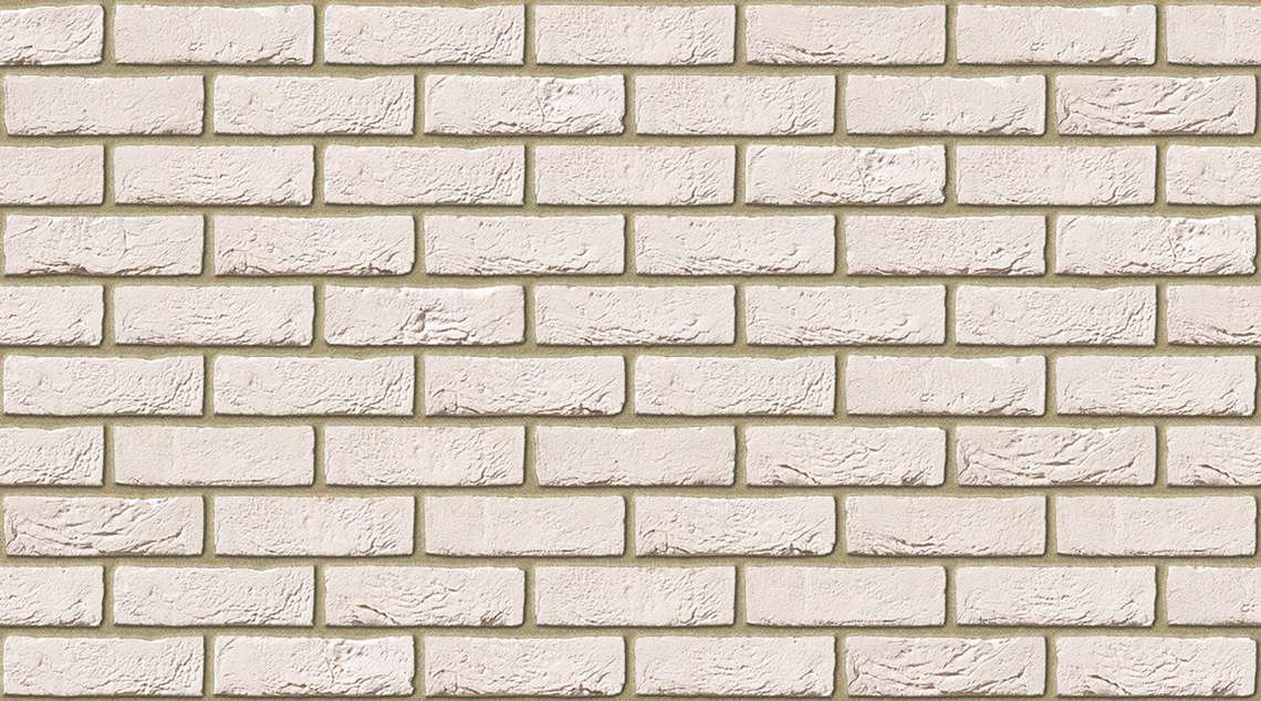 Super White with Buff mortar