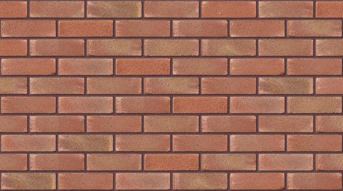 Heather Multi with Brown Red mortar