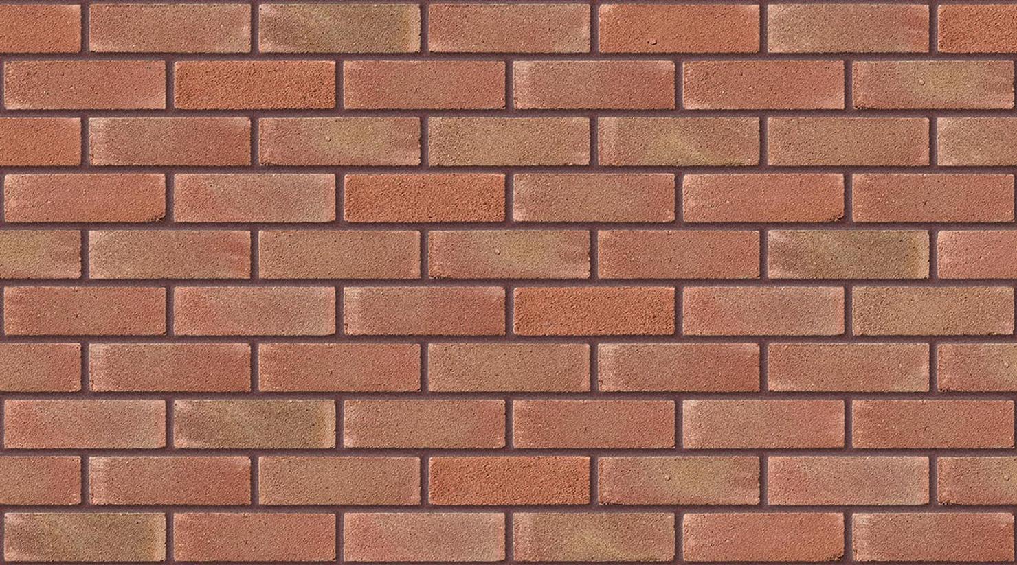 Heather Multi with Brown Red mortar