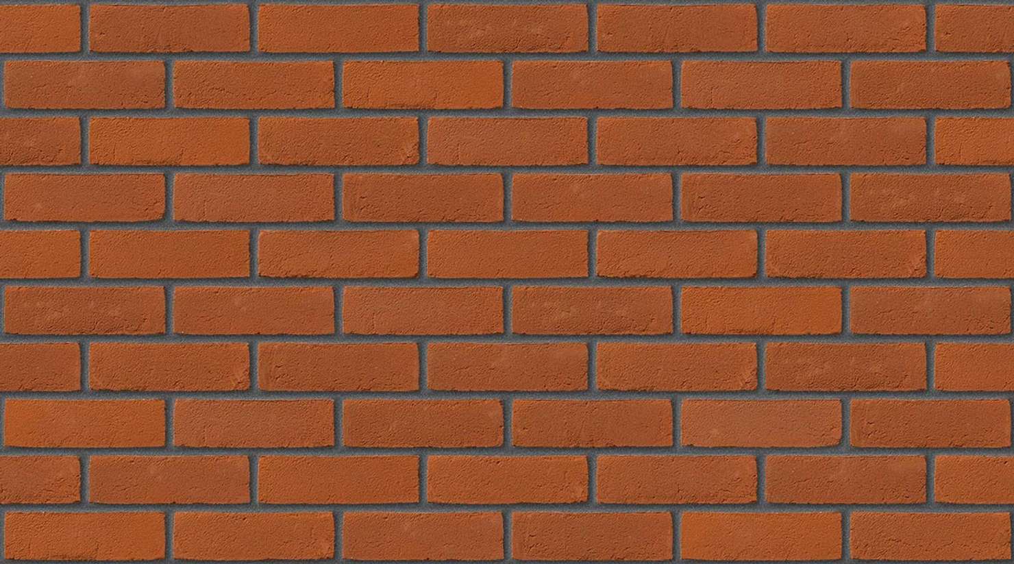 Oranjerood with Dark Grey mortar