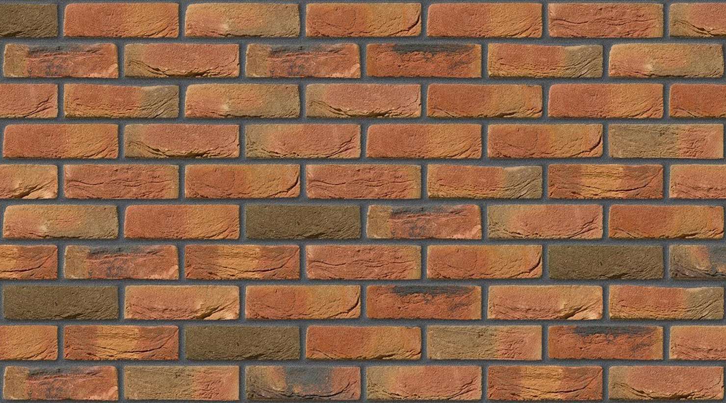 Avondrood with Dark Grey mortar