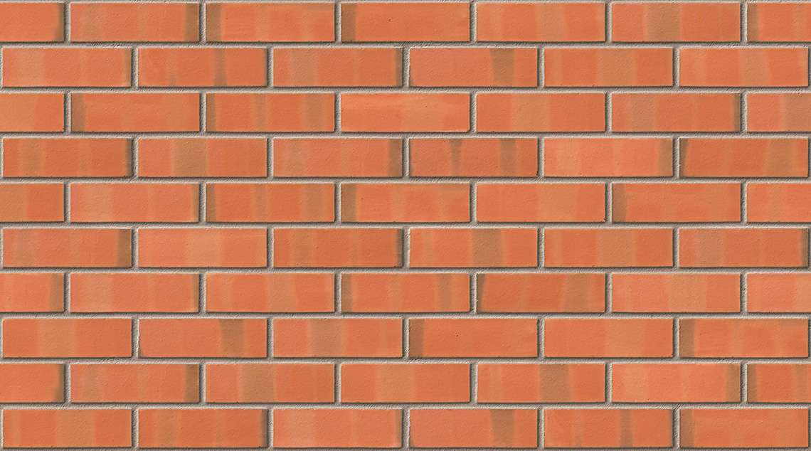 Victorian Red Multi with Natural mortar