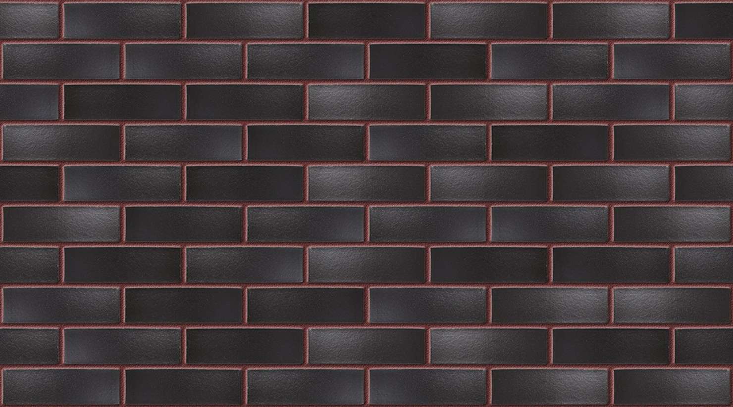 Blue Metallic with Brown Red mortar