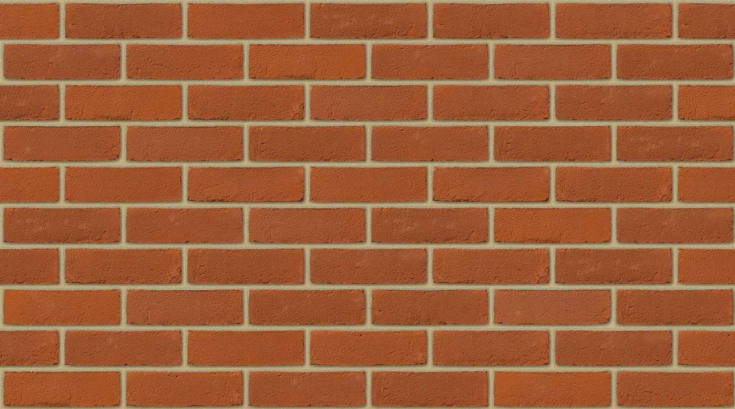 Oranjerood with Buff mortar