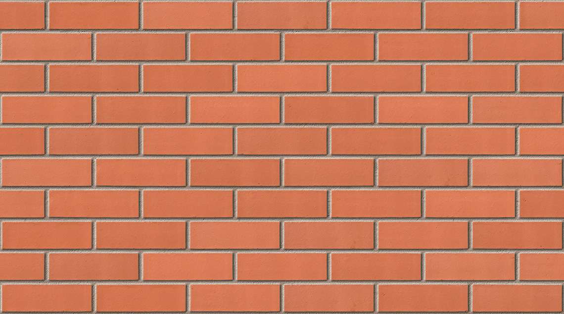 Red Smooth with Natural mortar