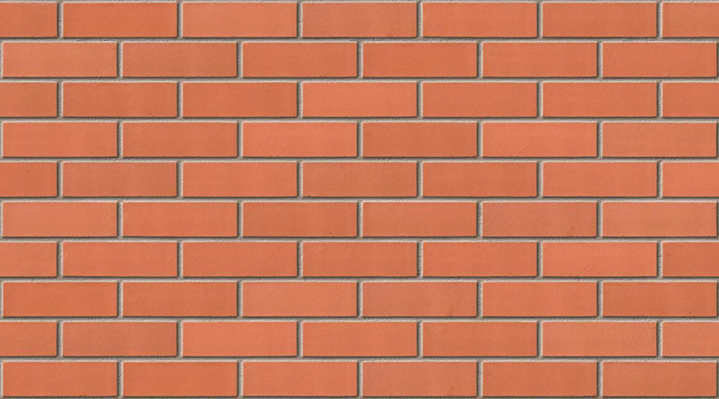 Red Smooth with Natural mortar