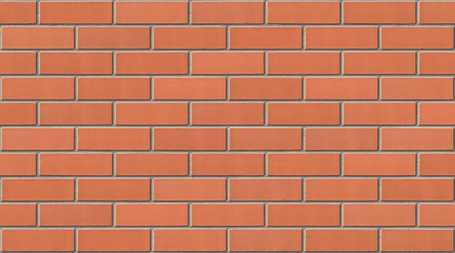 Red Smooth with Natural mortar