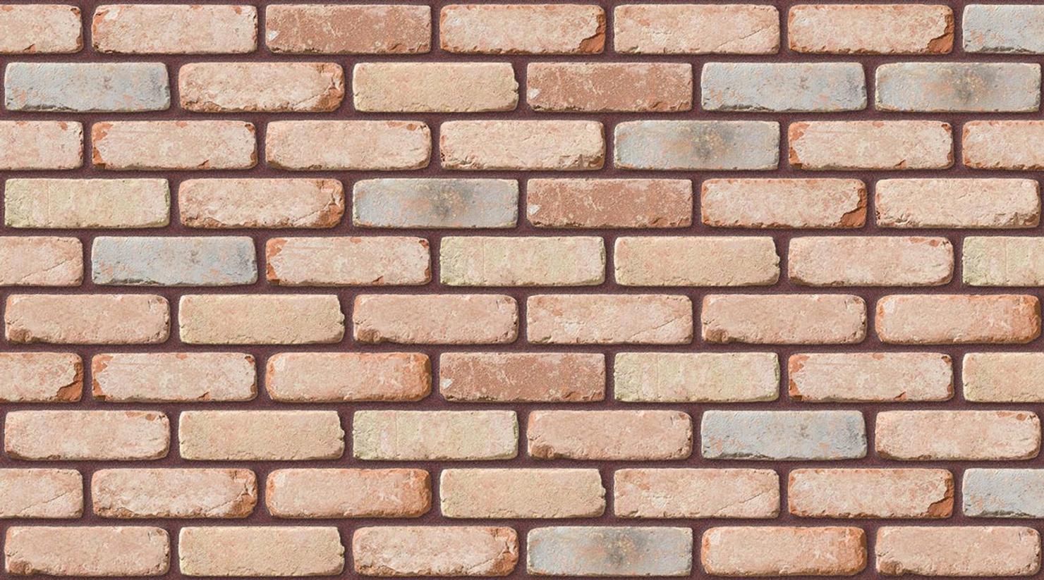 Retro Tiffany with Brown Red mortar