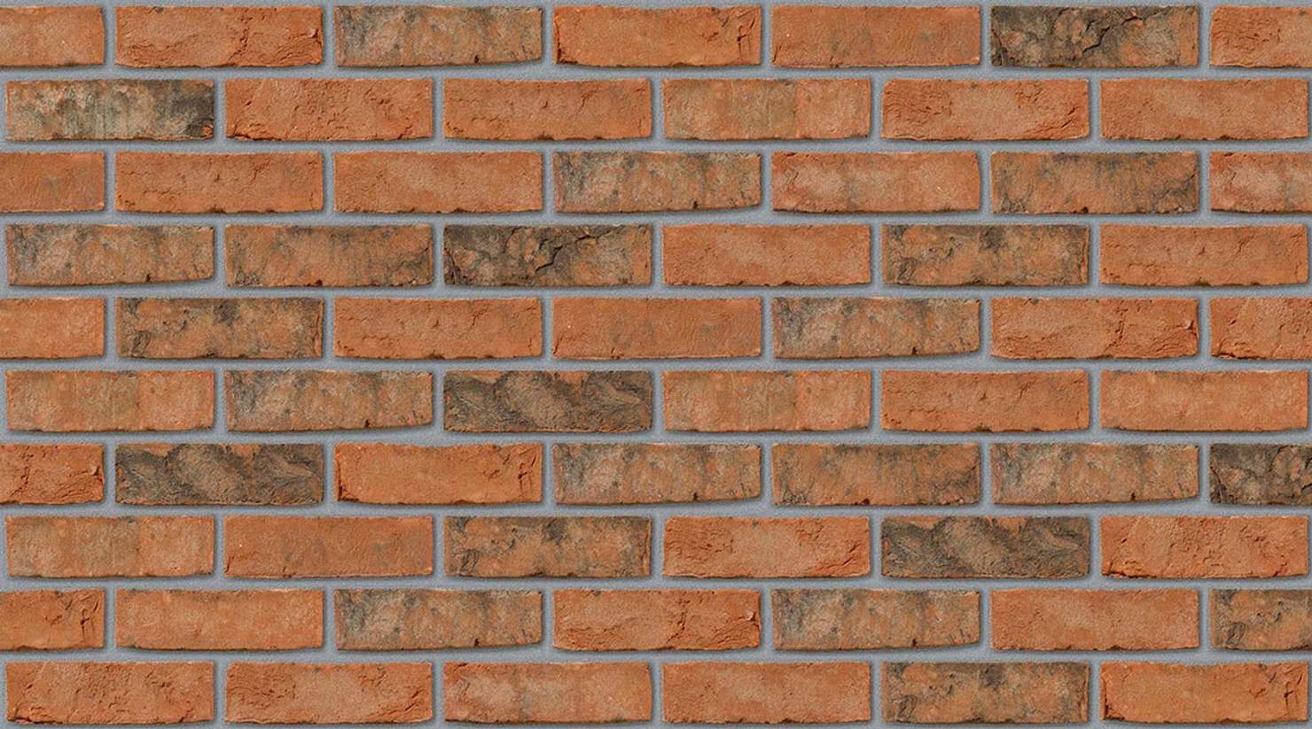 Washington Red Multi with Natural mortar