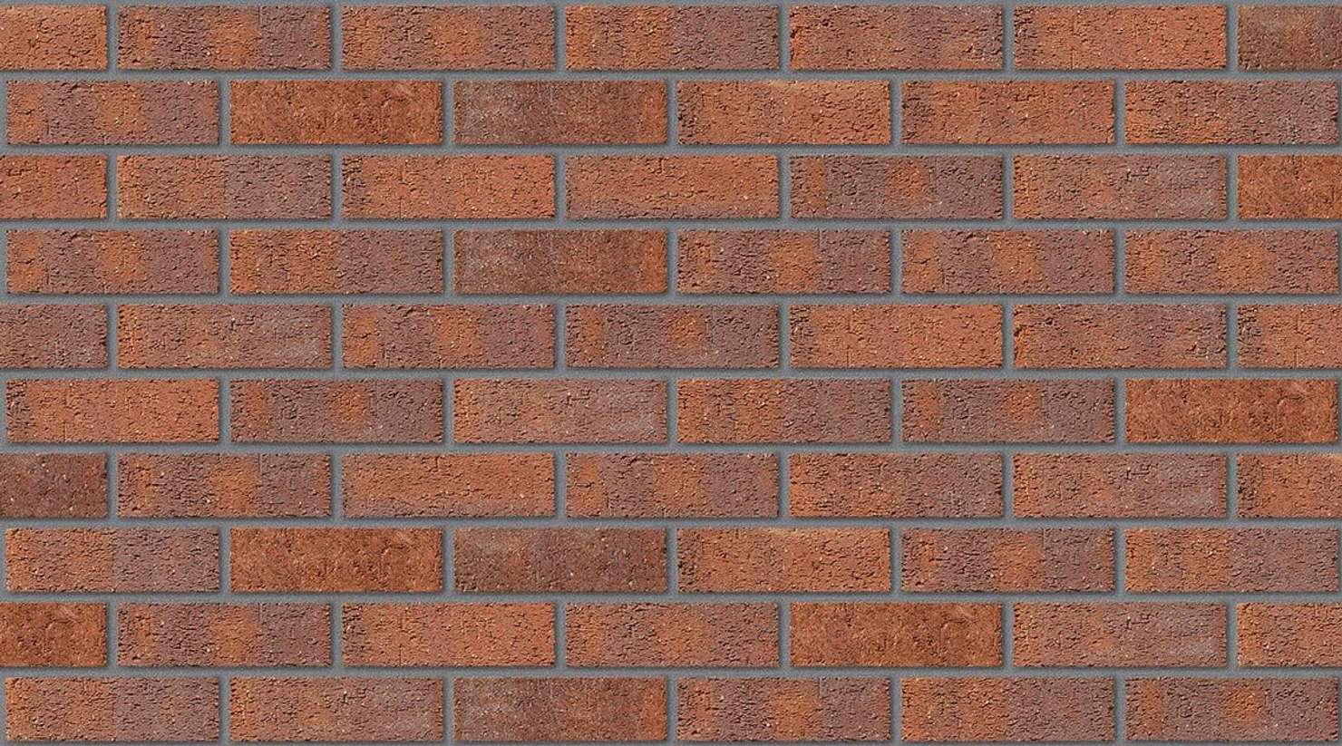 Dark Multi Rustic with Mid Grey mortar