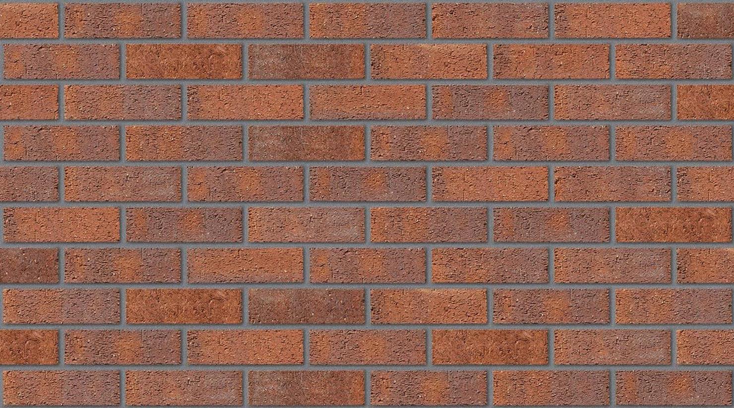 Dark Multi Rustic with Mid Grey mortar