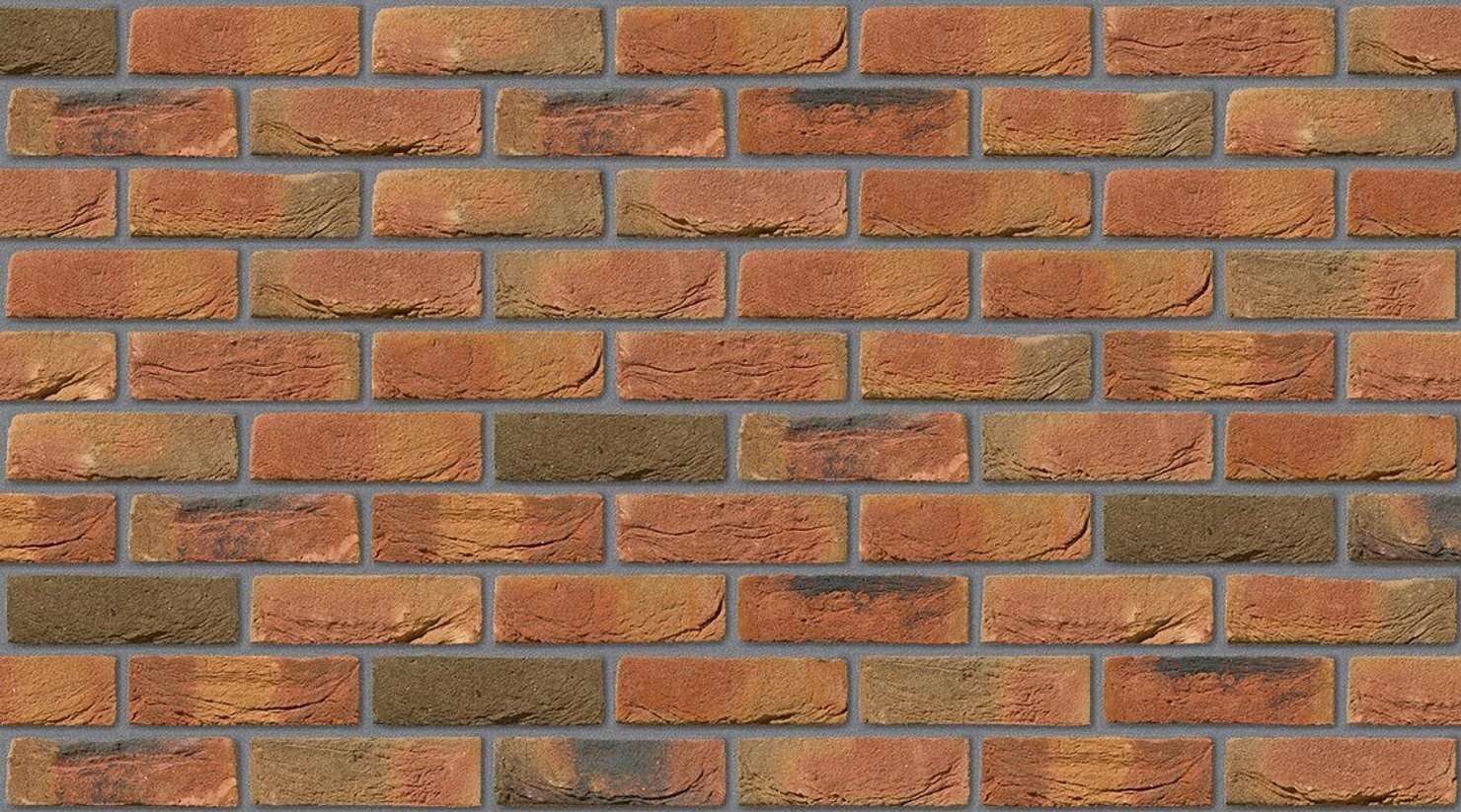 Avondrood with Mid Grey mortar