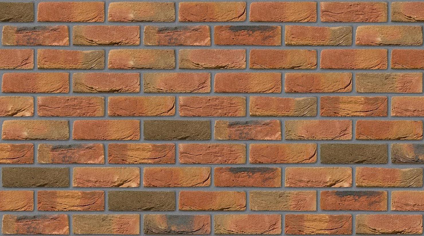 Avondrood with Mid Grey mortar