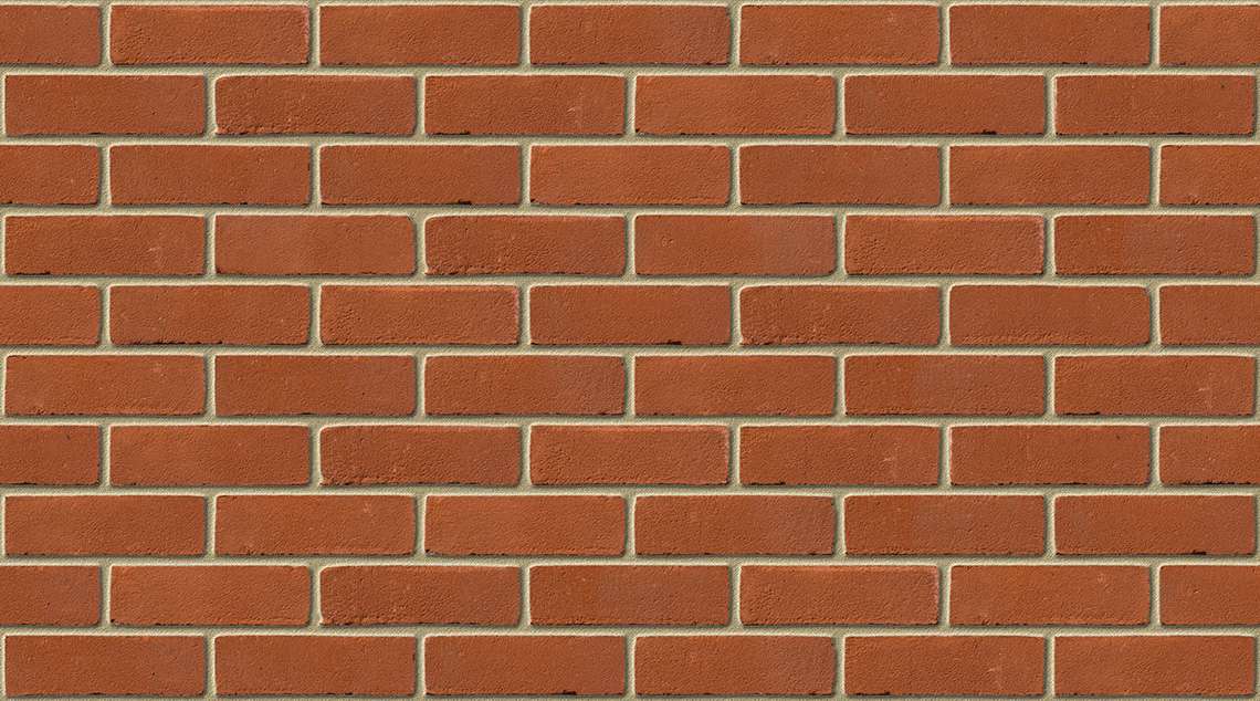 Dorcester Red with Buff mortar